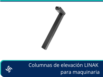 Columnas de elevación LINAK para maquinaria